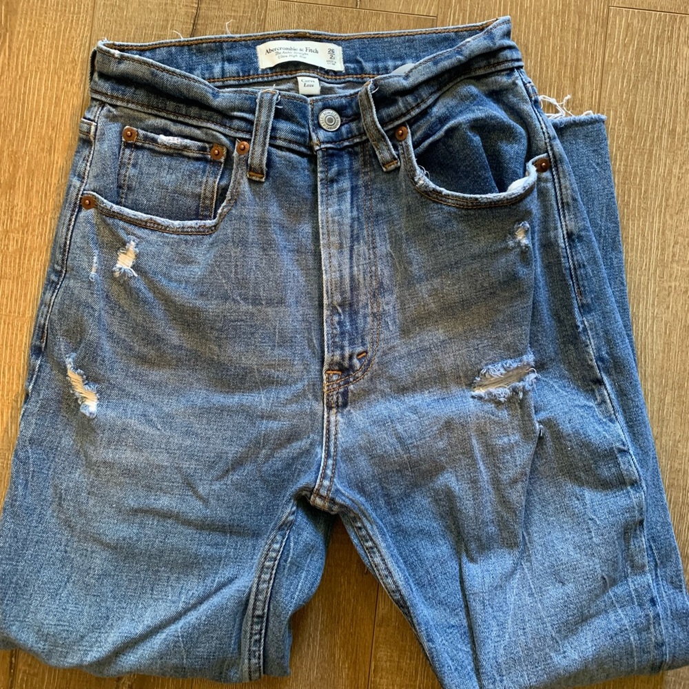 Abercrombie & Fitch ankle straight jeans